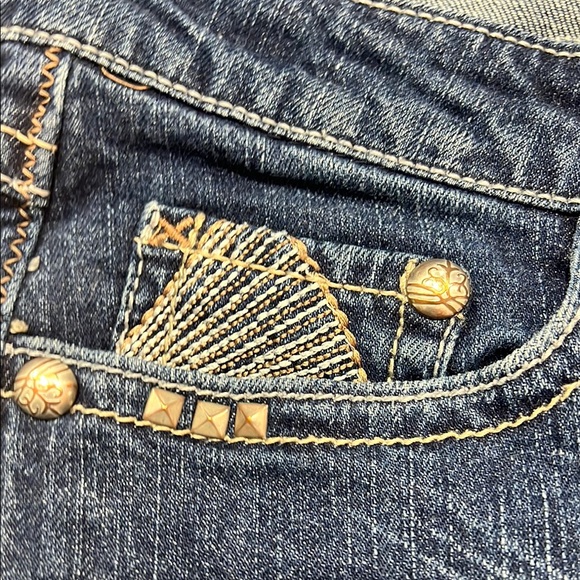 Cruel Girl Blue Straight Leg Jeans Timeless Denim - Picture 5 of 13